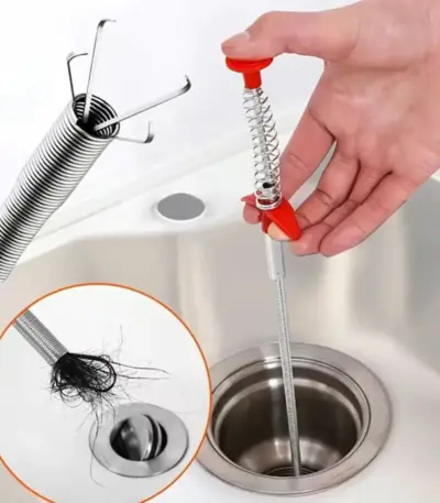 Stainless Steel Sink Cleaning Hook with Claw Mechanism - obeepo.in